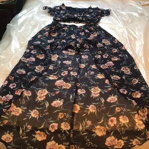 Floral two piece, great condition worn once.